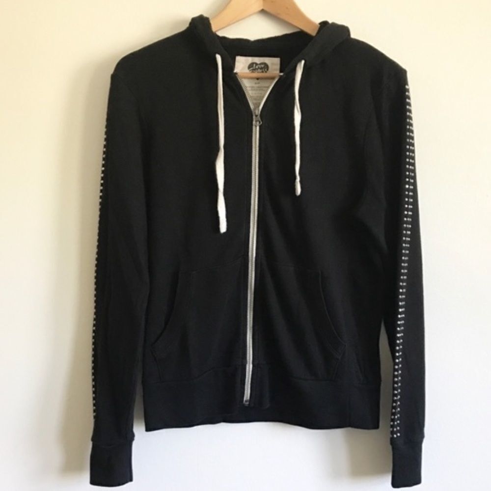 ✨Love Express Rhinestone Zip Up Hoodie✨ - Picture 2 of 5